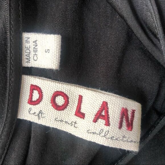 DOLAN BLOUSE, Left Coast Button Down Ruffle Sleeve, size S - Picture 3 of 5